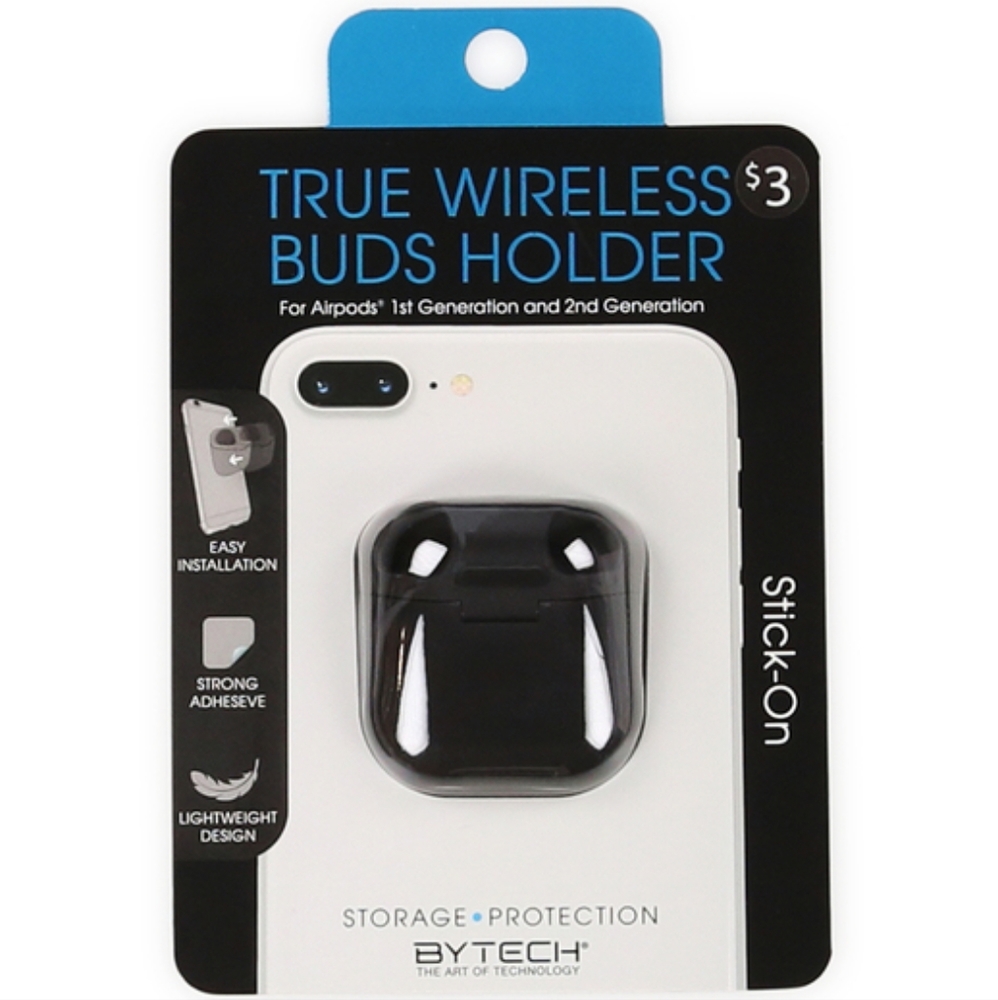 Earbuds holder for AirPods® & Smartphone